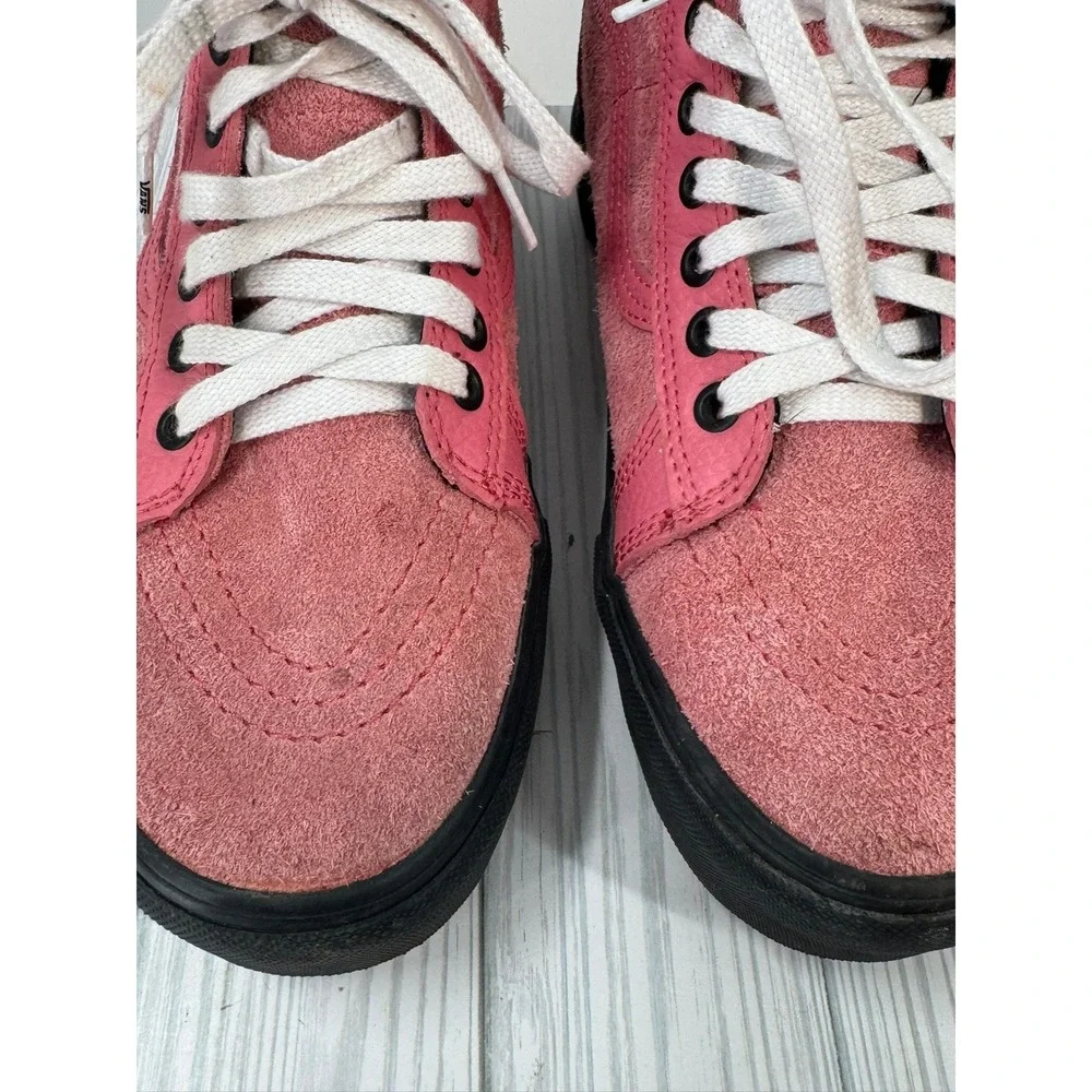 Vans‎ Sk8 Hi MTE Platform Desert Rose High Top Suede Pink  Sneakers Women's 8.5